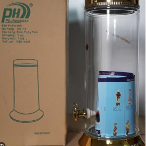 Bình ngâm sâm phú hòa 7.8 lít có vòi